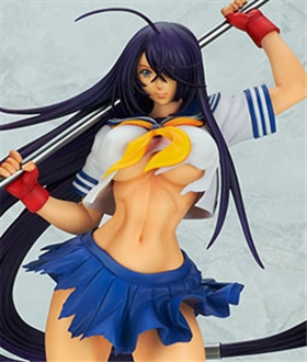 Ikki Tousen Western Wolves Unchou Kan-u 1/6 (Bellfine)