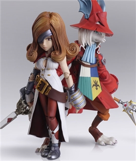 FINAL FANTASY IX BRING ARTS Freya Crescent & Beatrix Action Figure