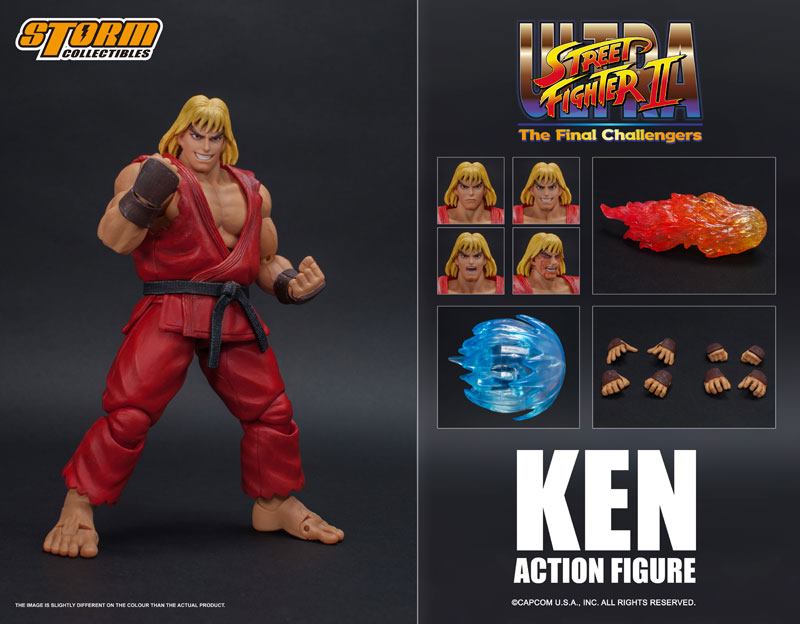 Ultra Street Fighter II The Final Challengers Action Figure Ken