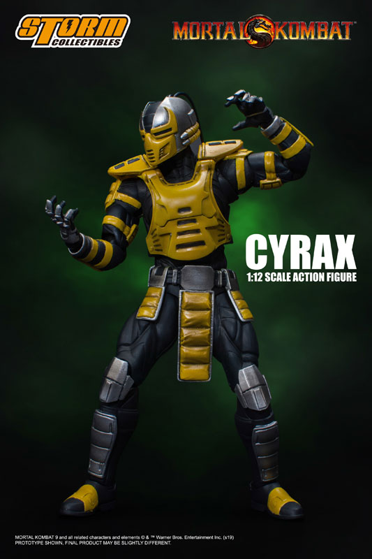 Mortal Kombat 1/12 Action Figure Cyrax