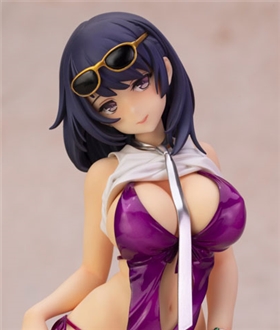 Toshiue Kanojo Purple ver. illustration by Kekemotsu 1/6