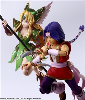 Seiken Densetsu Series Trials of Mana Bring Arts Hawkeye & Riesz