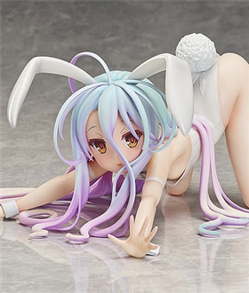 B-STYLE No Game No Life Shiro Bare Leg Bunny Ver. 1/4