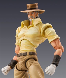 Super Action Statue JoJo's Bizarre Adventure Part.3 Joseph Joestar & Iggy