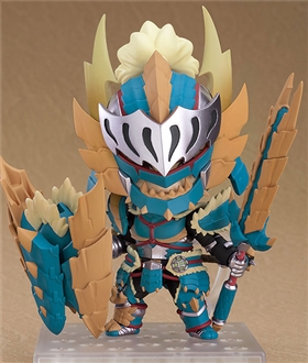 Nendoroid Monster Hunter World: Iceborne Male Hunter Zinogre Alpha Ver.