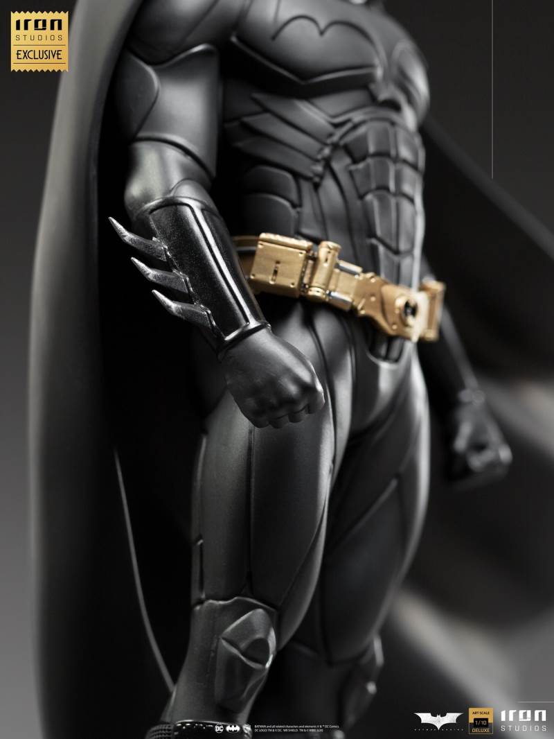 Iron Studios Batman Deluxe Art Scale 1 10 Batman Begins CCXP