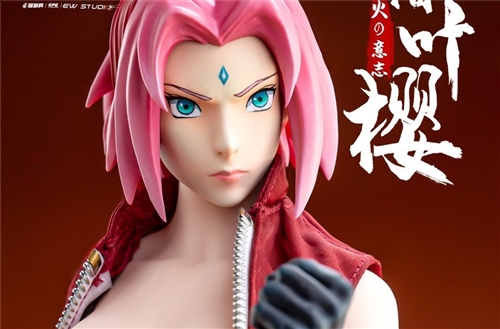 MOZ STUDIO MSAF003 1/6 Naruto Haruno Sakura Action Figure Model