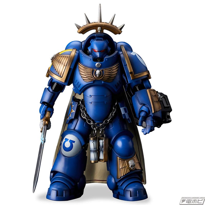 Bandai Warhammer Ultramarines Primaris Captain In Gravis Armour