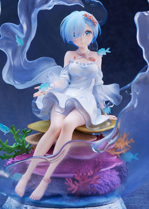 FuRyu Re ZERO Starting Life In Another World Rem Aqua Orb Ver