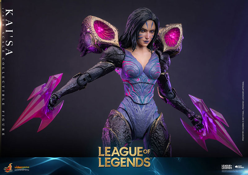 Hot Toys Video Game Masterpiece League Of Legends Scale Figure Kai Sa