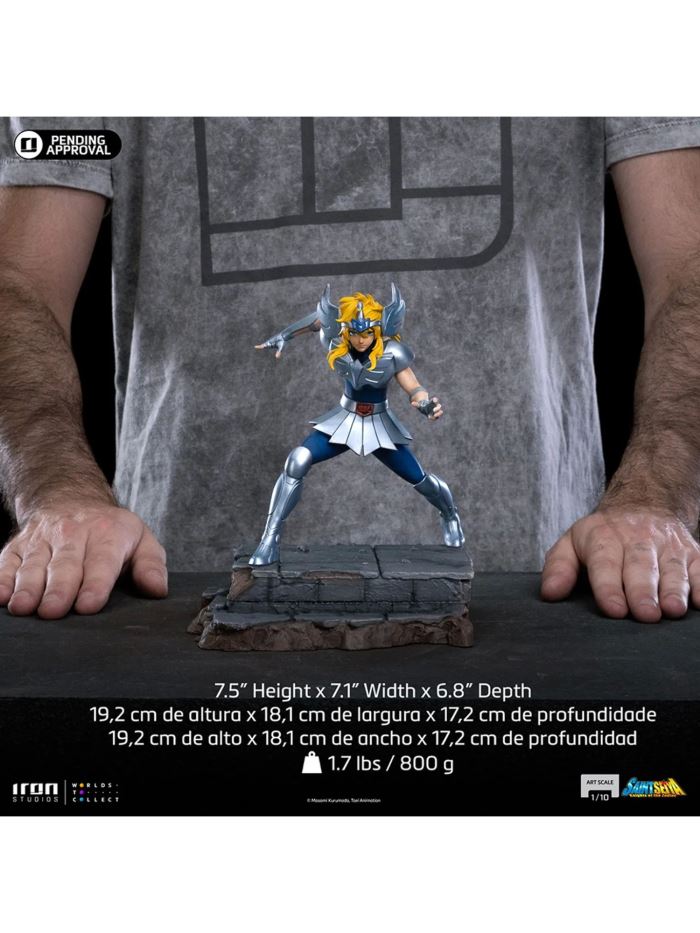 Iron Studios Saint Seiya Cygnus Hyoga Art Scale 1 10