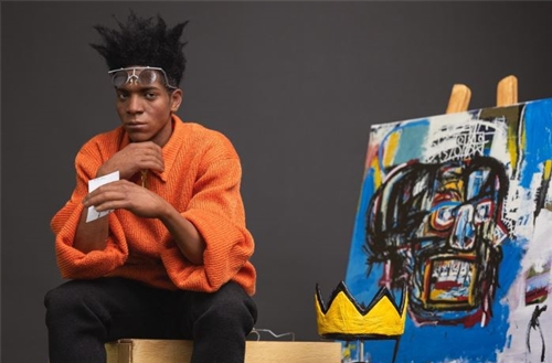 Jean Michel Basquiat - Cuadro Premium Skull JND Jean-Michel