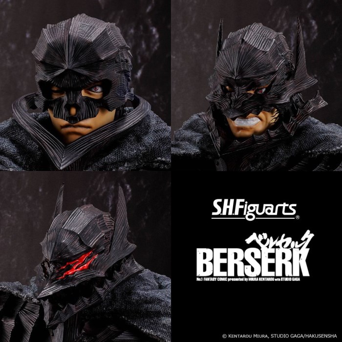 Bandai Berserk S H Figuarts Guts Berserker Armor Heat Of Passion