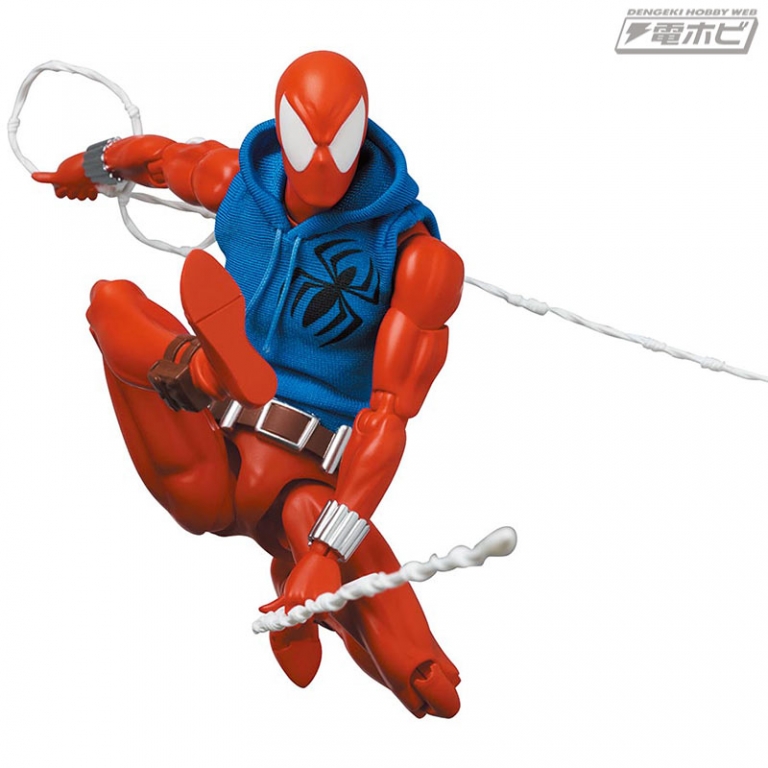 Medicom Toy Mafex Scarlet Spider Comic Ver