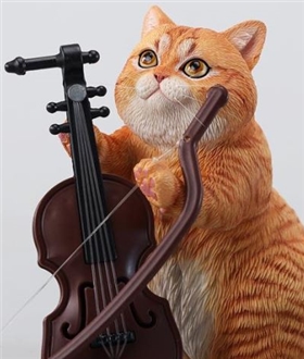 String-Playing-Cat