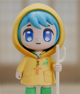 Mascot-for-Expo-2025-Vatican-Doll-LUCE