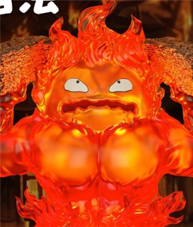 Angry Calcifer - Howl's Moving Castle