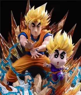 Nohara Shinnosuke COS Son Goku