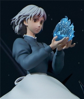 Sophie & Calcifer - Howl's Moving Castle