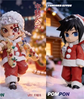 Christmas Tomioka Giyuu, Uzui Tengen, Rengoku Kyoujurou and Hashibira Inosuke