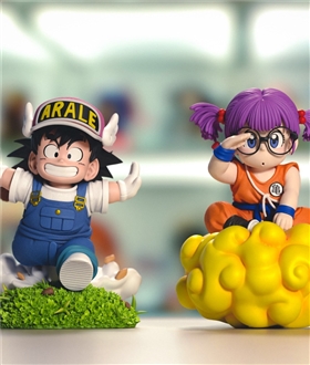 Arale & Goku