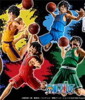 SHFiguarts ONE PIECE x NBA Monkey D. Luffy