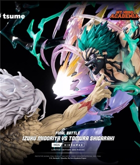 My Hero Academia: Midoriya Vs Shigaraki HQS Dioramax