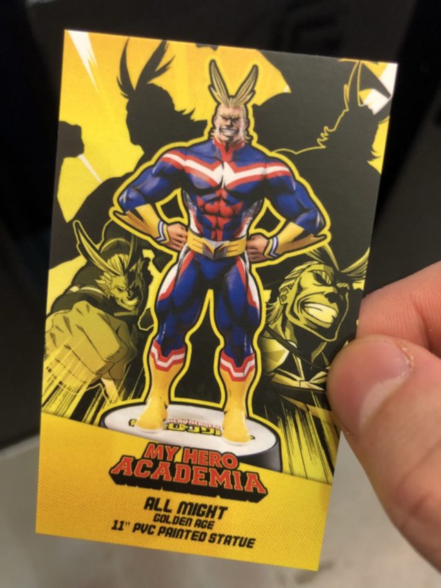 First4Figures กับทีเซอร์ All Might แอ็คชั่นฟิกเกอร์จาก My Hero Academia