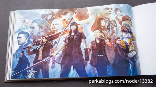 รีวิวหนังสืออาร์ตบุ๊ค Art & Design of Final Fantasy XV