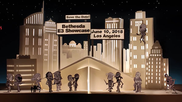 Bethesda เตรียมเซอร์ไพรส์แฟน ๆ ในงาน E3 2018