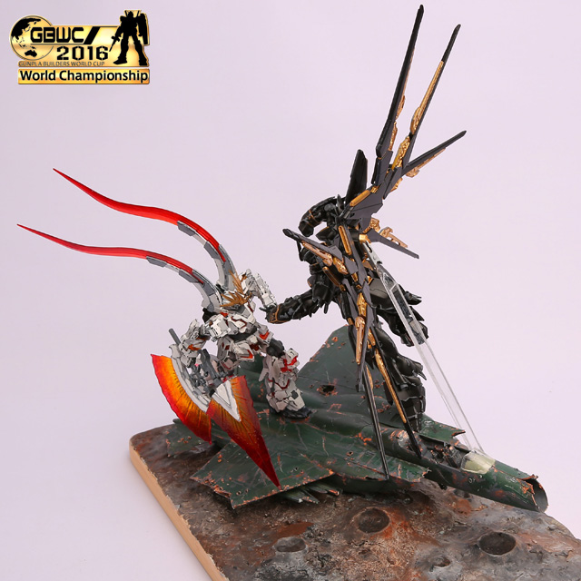 ชมภาพผลงานของผู้เข้ารอบสุดท้ายจากการประกวด GunPla Builders World Cup [GBWC] 2016