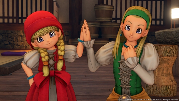 รายละเอียดเวโรนิกา / เซ็นย่า / หมู่บ้านโฮมูระ ในเกม  Dragon Quest XI