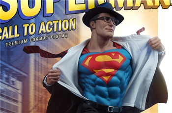 Sideshow เผยงานปั้นใหม่ กับ Superman Call To Action ที่กำลังจะเปิดรับจองช่วงปีใหม่นี้
