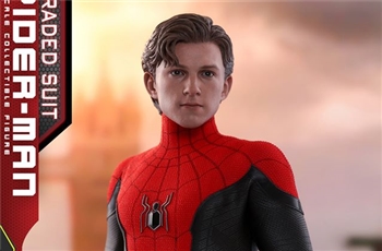 เผยให้เห็นซักที กับภาพใบหน้าทอม ฮอลแลนด์ ในแบบ Spider-Man (Upgraded Suit)