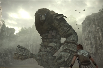 ตัวอย่างเกมเพลย์เริ่มต้นของเกมรีเมค Shadow of the Colossus