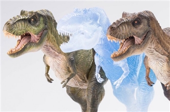 ภาพพรีวิวงานปั้นใหม่ Tyrannosaurus Alpha + Velociraptor ค่ายจีน Nanma Studio