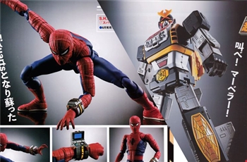 แสกน SHFiguarts Spiderman ฟิกเกอร์จากหนังฮีโร่ญี่ปุ่นในอดีต