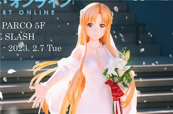 แจ่มจริง! กับฟิกเกอร์ Sword Art Online Asuna wedding dress ขนาด 1/1