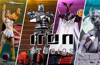 Iron Studios กับตัวอย่างสินค้าใหม่ในงาน CCXP22 (Brazillian Comic Con)