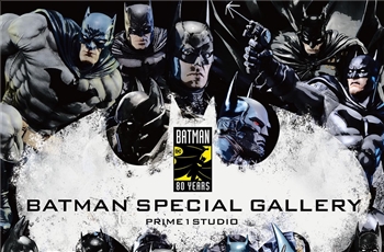 Prime 1 Studio เปลี่ยนธีมร้านใหม่ ฉลองครบรอบ 80 ปีของซุปเปอร์ฮีโร่ Batman