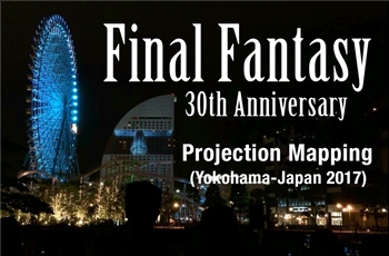 อลังการงานโชว์ กับการฉายโปรเจคชั่น Final Fantasy XIV Bahamut
