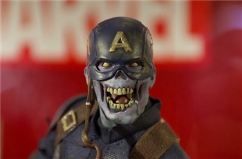 รีวิวภาพถ่ายจริง Hot Toys Zombie Captain America Marvel's What If