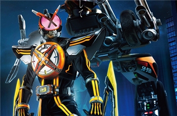 ภาพเปิดตัว Kamen Rider Kaixa ในคอสตูมใหม่จาก Next Faiz