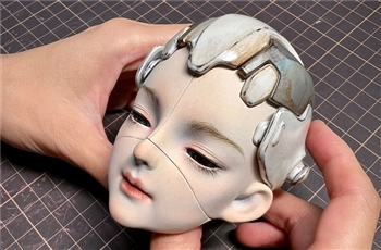 แชร์ภาพคัสตอม Doll Head สวย ๆ สไตล์ Scifi Horror