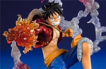 เวอร์ชั่นเดิมเพิ่มเติมคือเปลี่ยนสี กับ Figuarts ZERO Monkey D. Luffy - Battle Ver.