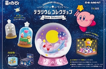 ชมฟิกเกอร์น่ารัก ๆ ของ Kirby ในเซ็ต Star Card Game Theme Scene Set โดย RE-MENT