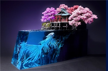 Four Seasons, Shrine and Guardian's งานไดโอรามาสวย ๆ โดย Taraso Hobiya