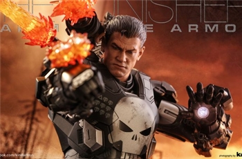 Official Photos Hot Toys : The Punisher - War Machine Armor 