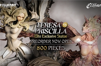 Official Video Preview Figurama Collectors: Teresa Vs Priscilla Elite Exclusive Statue
