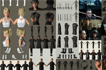 ไปดู Character Setting Materials ของ FinalFantasy XV กันเถอะ